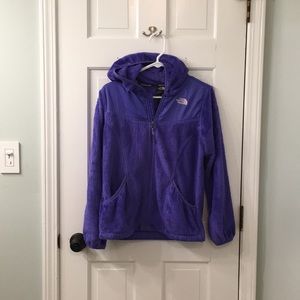 North Face fuzzy fleece
